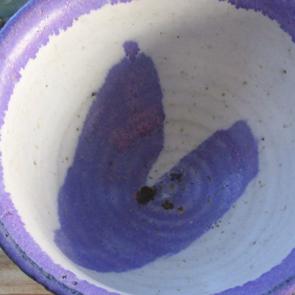 Vintage MCM Studio Pottery Stoneware Soup Bowl - Picture 8 of 15